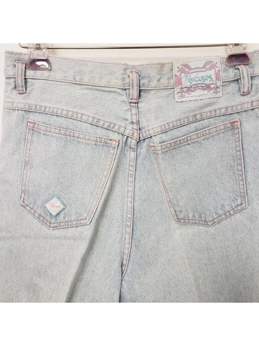 Vintage 80s Collector's No Excuses Peg Legged Jeans 24